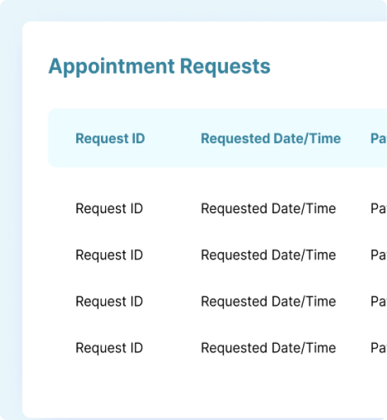 Manage Appointments